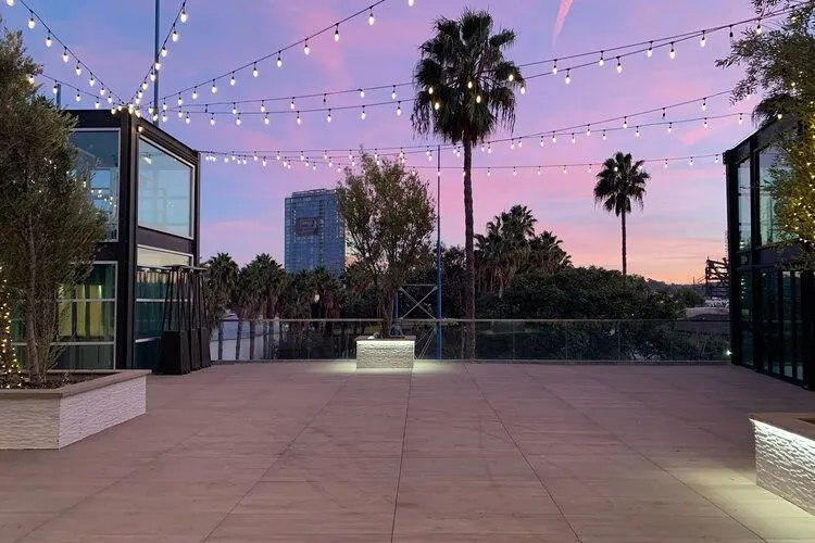 Culver City Rooftop, view 1