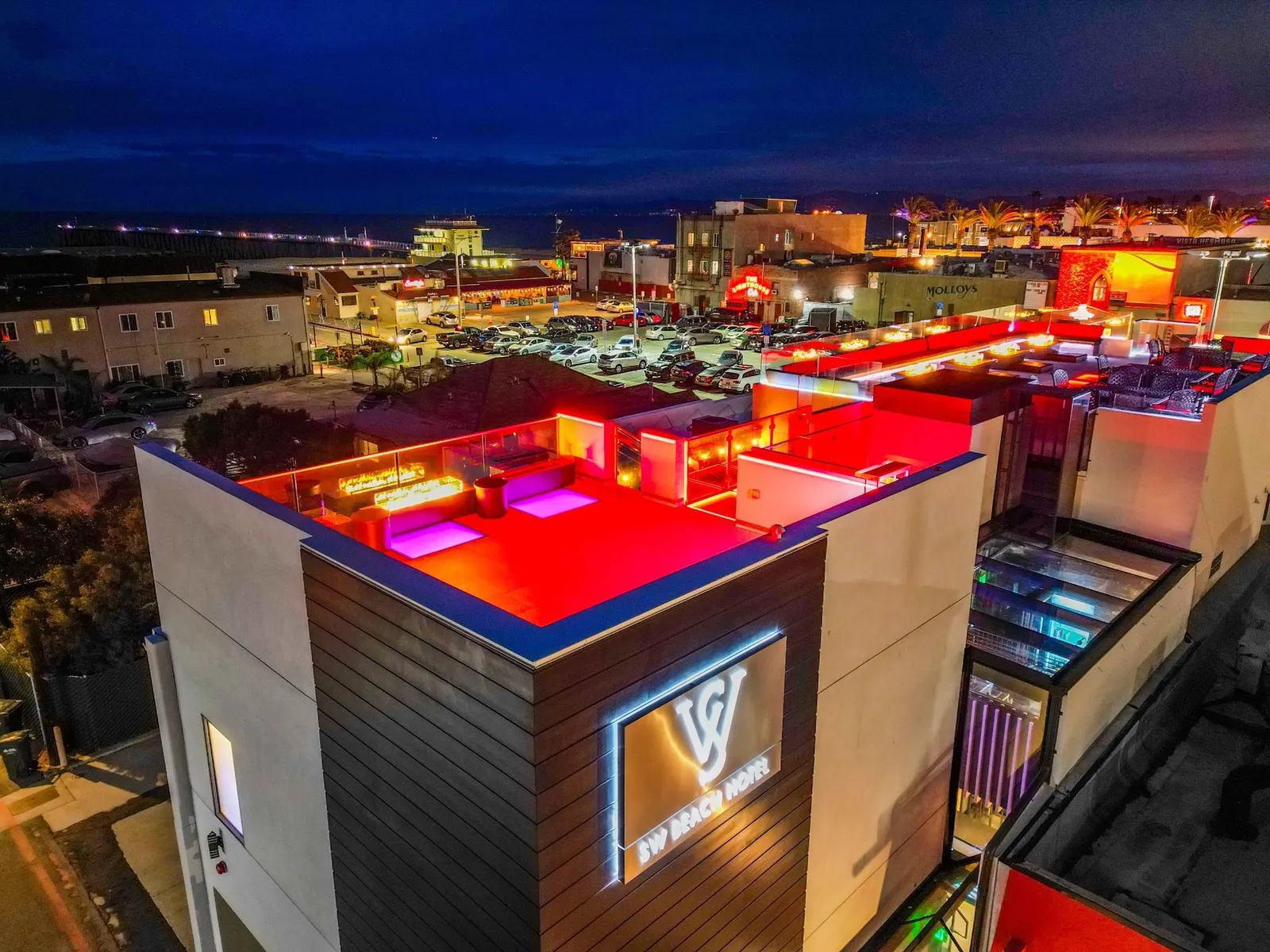 Hermosa Beach Rooftop, view 2