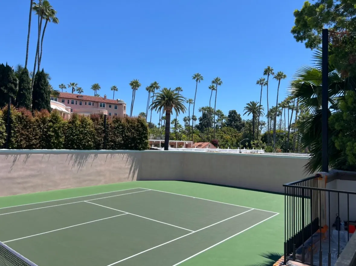 Tennis Court-Beverly Hills, view 6