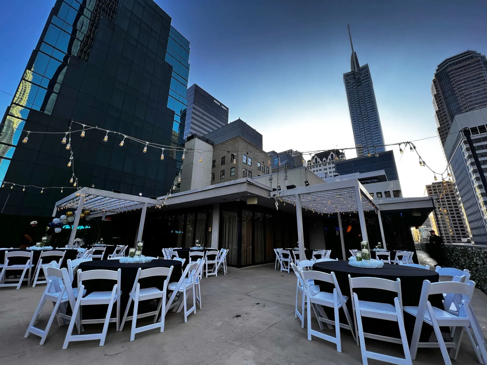 Wilshire Rooftop, view 1